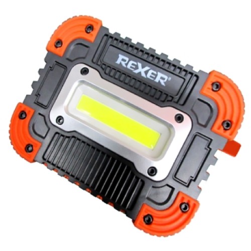 Rexer RX08023 - Cod LED 10w projector with battery Flood lights Rexer RX08023 - Cod LED 10w projector with battery Flood lights